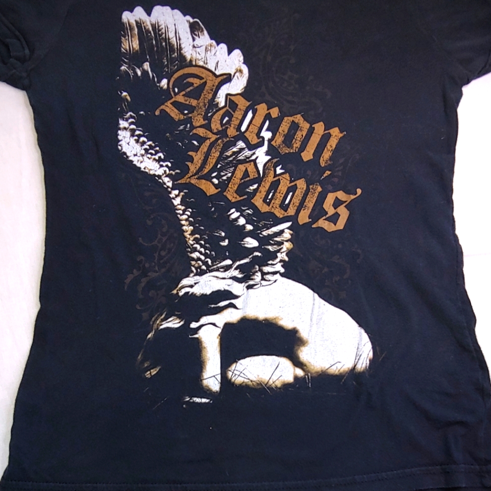 Aaron Lewis Concert Tee Do You See Angel Or Demon
